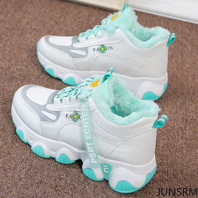 

Women's Sports Shoes 2021 New Casual Shoes Plus Velvet Sneakers Student Shoes Fashion Trend Running Comfortable Women's Shoes