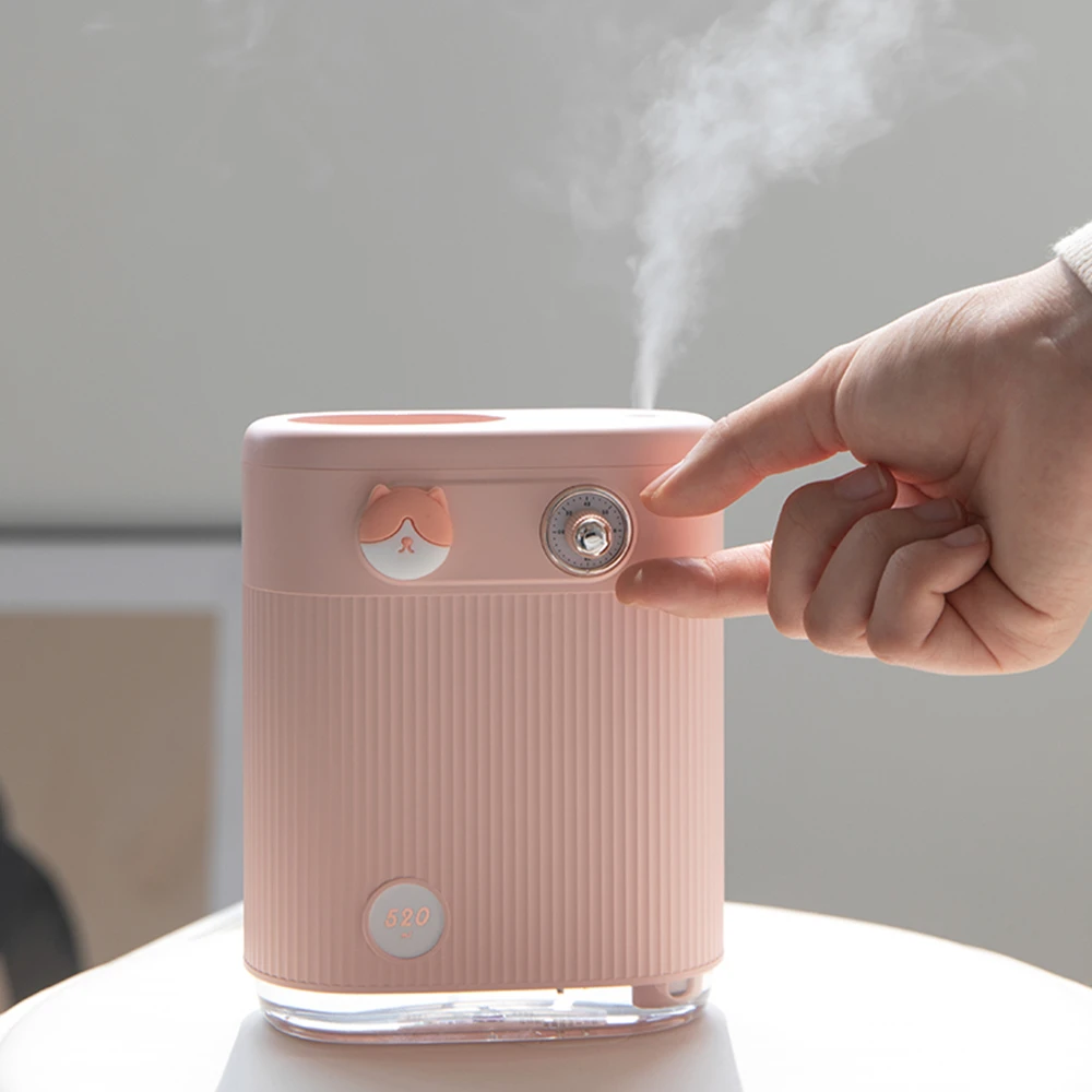 

520ml Aroma Diffuser Air Humidifier USB Umidificador Portable Essential Oil Diffuser Humidificador Home Mist Maker Fogger Office
