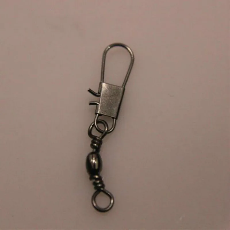 100 шт./лот латунный цилиндр поворотный шнур соединитель Твердые рыболовные