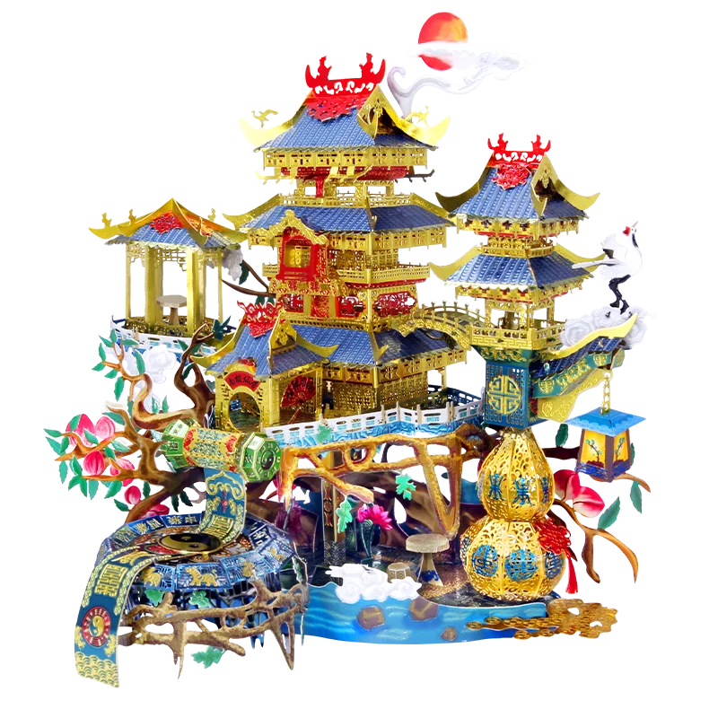 Изображение Королевства 3D металлический нано головоломка Антарктическом