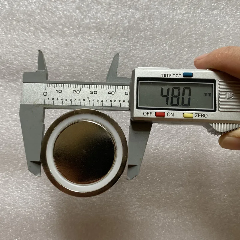 Поисковый неодимовый магнит для рыбалки N52 сильный 4000 Гаусс диаметр 48 мм