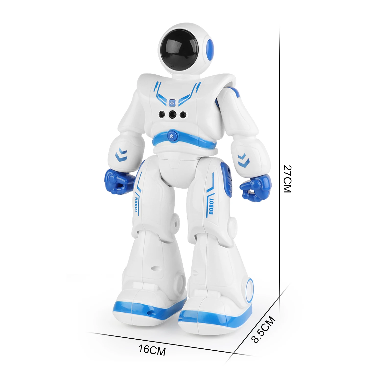 RC Robot for Kids Induction Intelligent Gesture Control Early Education Toy with LED Eyes Programming Function Gift | Игрушки и хобби