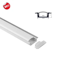 5pcs 0 5m rl 1204 12 5mm7mm led aluminum profile channel with cover