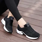 Женские кроссовки на платформе, белые дышащие кроссовки для бега, повседневная спортивная обувь, 2022