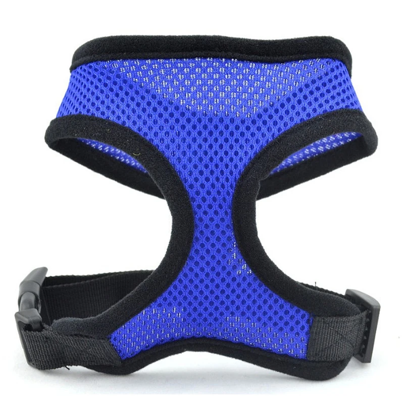 Не Тянет Поводок для собак Всепогодная сетка Регулируемый жилет улицы маленьких