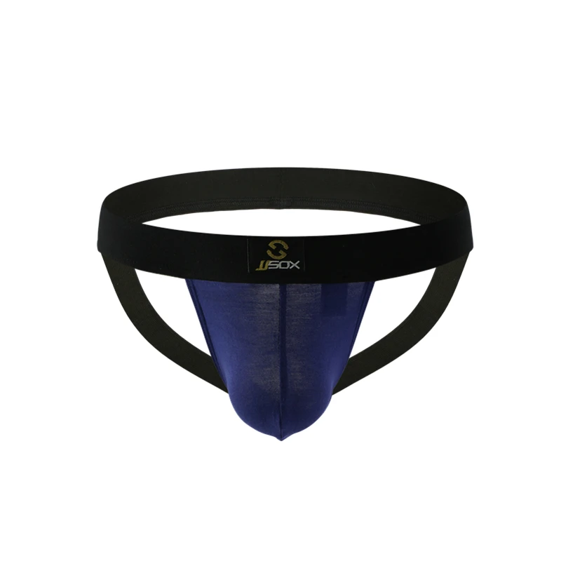 Мужские трусы джоки из модала черные удобные стринги сексуальное нижнее белье