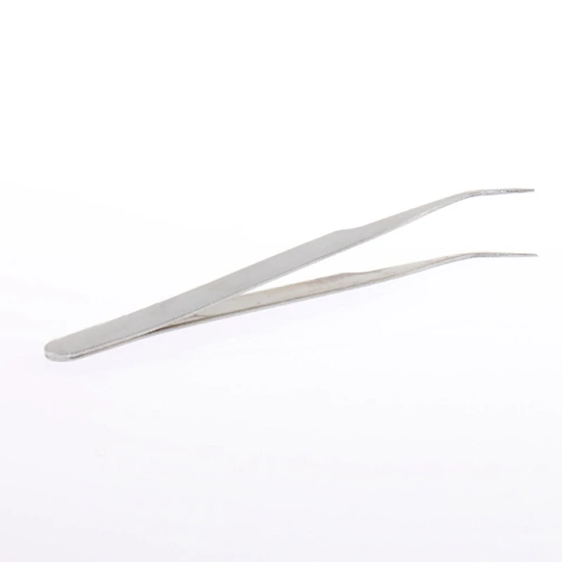 

Anti-static Tweezer Maintenance Tool Curved Pointed Stainless Steel