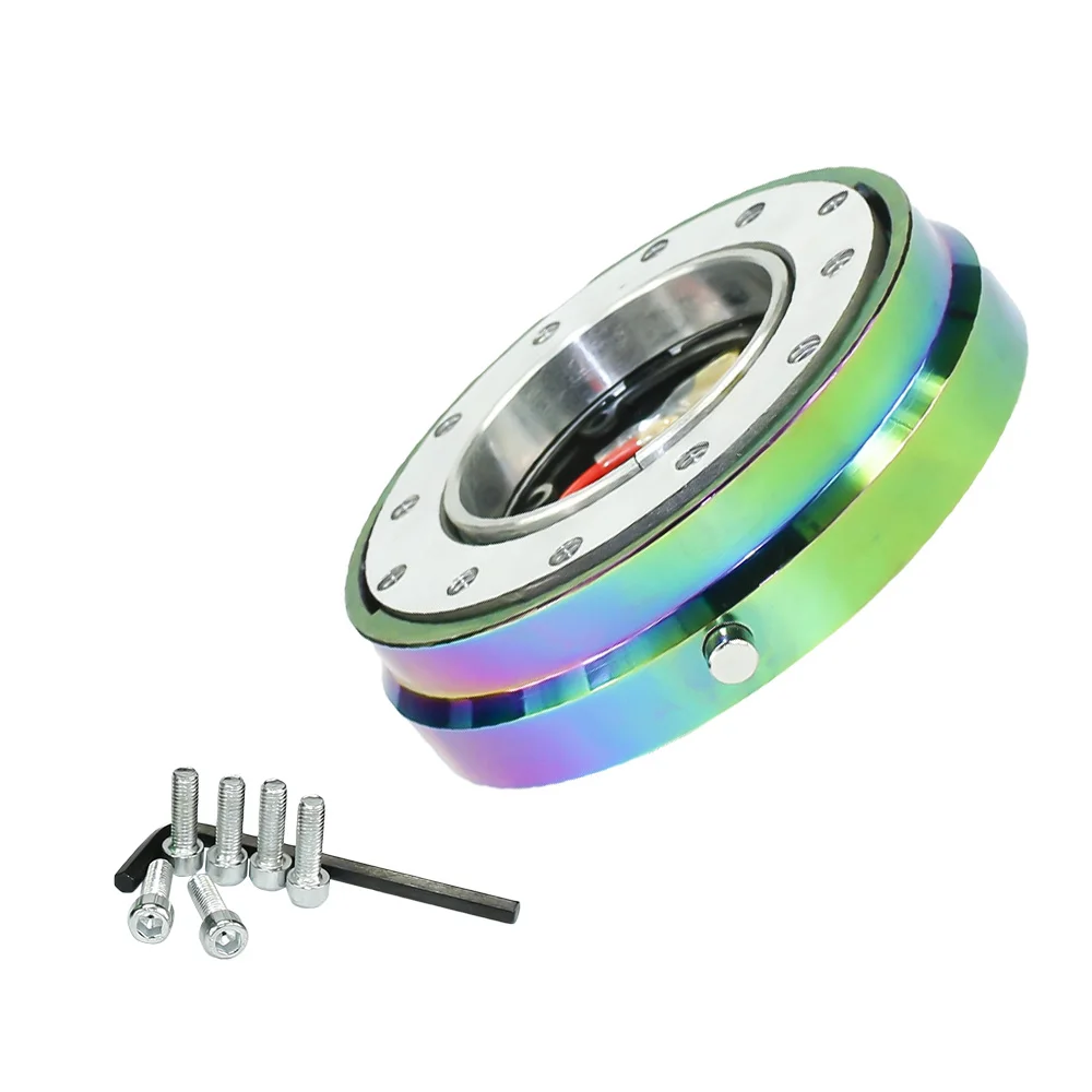 Универсальная БЫСТРОРАЗЪЕМНАЯ Ступица рулевого колеса тонкая версия адаптер с 6