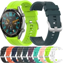 Sport Silicone 22mm watch band strap For Huawei watch GT 2 46mm smartwatch Replacement wristband For Huawei GT 42mm 46mm correa