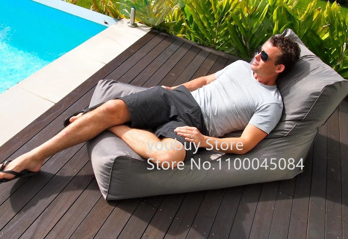 beach bean bag chair outdoor garden sofa seat external beanbag sitsack door side home furniture set |