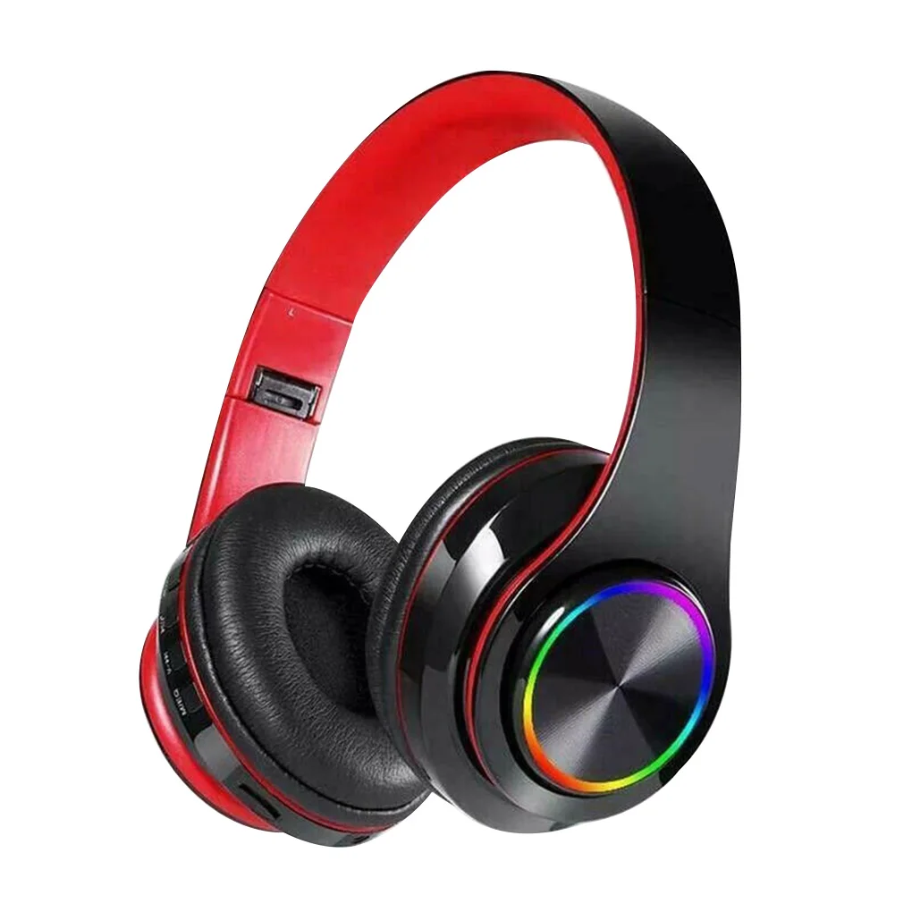 

B39 LED Bluetooth V5.0 Headphone Stereo Earphones Music Headset for Mobile phone Xiaomi Iphone Sumsamg Tablet