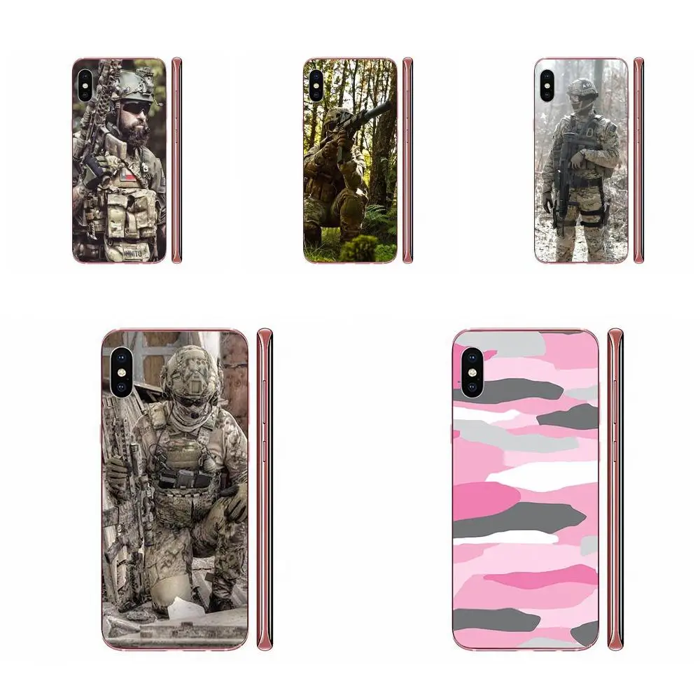 Камуфляжный рисунок Армейский Камуфляж Охота для HTC Desire 530 626 628 630 816 820 830 One A9 M7 M8 M9