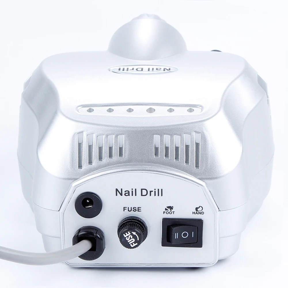 30000RPM Electric Nail Pedicure Machine 30Pcs Drill Bits Kit Apparatus for Manicure Milling Cutters Set Gel Remover Tools | Красота и