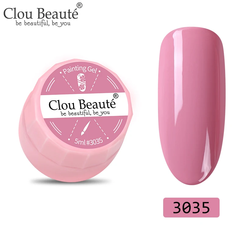 3035 Clou Beaute 72 цвета гель-краска УФ/светодиодный гель для ногтей замачиваемый дизайн ногтей светодиодный лак для ногтей УФ-гель для ногтей DIY Краска паук гель лак - Цвет: 3035