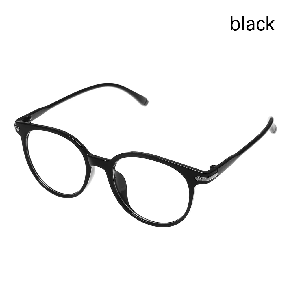 black 1 шт. унисекс Модные Портативные Оптические очки сверхлегкие полимерные голубые световые блокирующие очки гибкий Уход За Зрением компьютерные очки - Цвет оправы: black