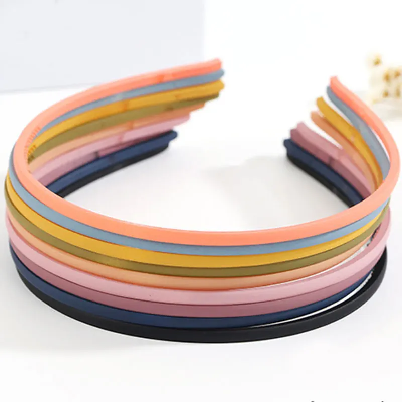 Женский пластиковый обруч для волос нескользящий |