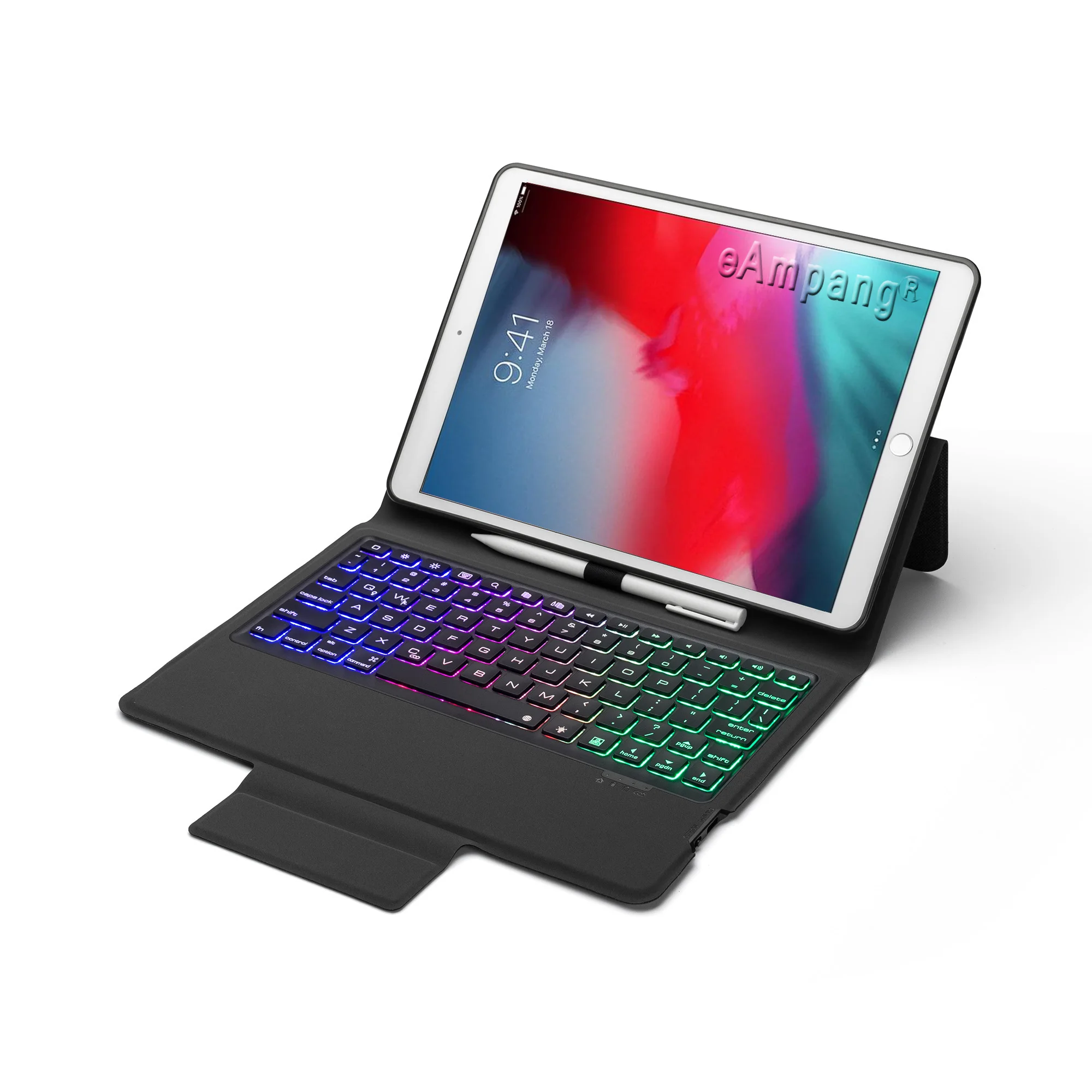 7 клавиатура с подсветкой чехол для Apple iPad Air 3 2019 10 5 3rd поколения A2152 A2153 A2154 A2123