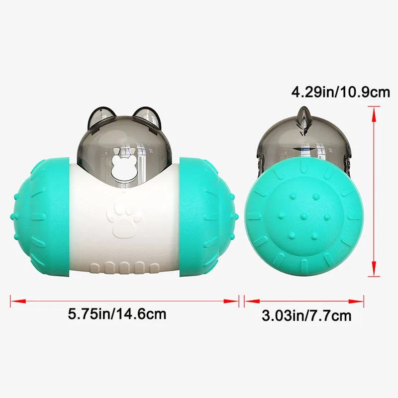 Интерактивная миска для собак и кошек с мячиком игрушка тренировочные Игрушки