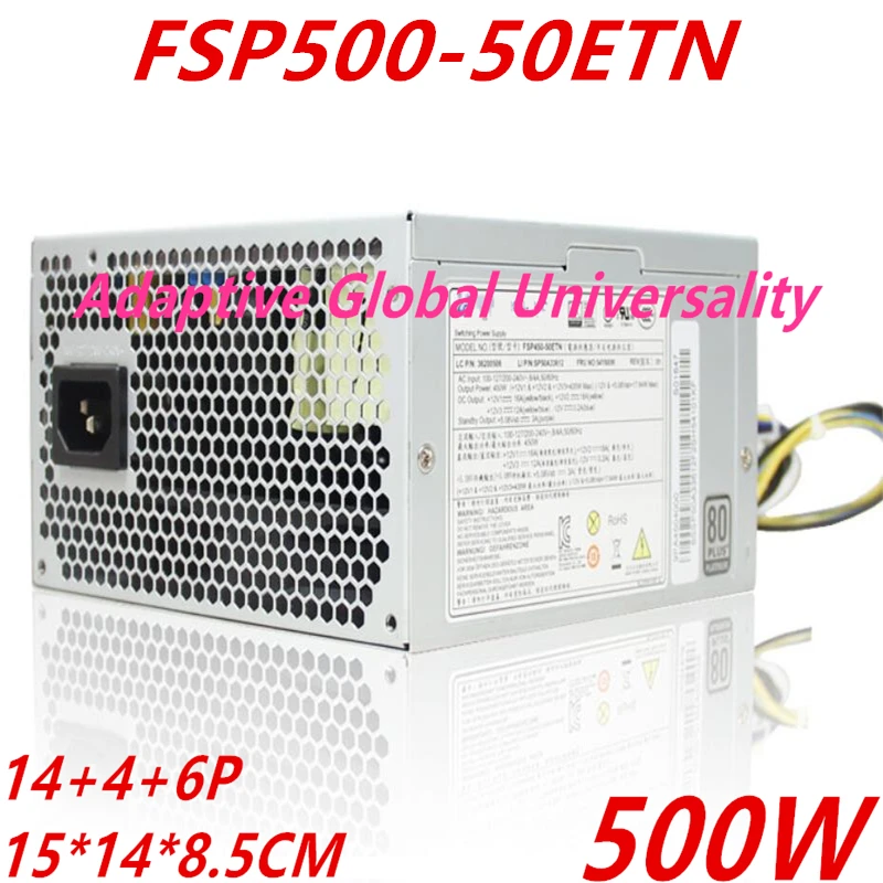 Новый оригинальный блок питания для Lenovo Thinkcentre 14Pin 500W FSP500 50ETN 50AGPA FSP450 HK380 16FP PCB037
