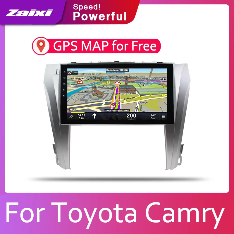 ZaiXi 2din автомобильный мультимедийный Android Автомагнитола для Toyota Camry Aurion 2011 ~ 2017
