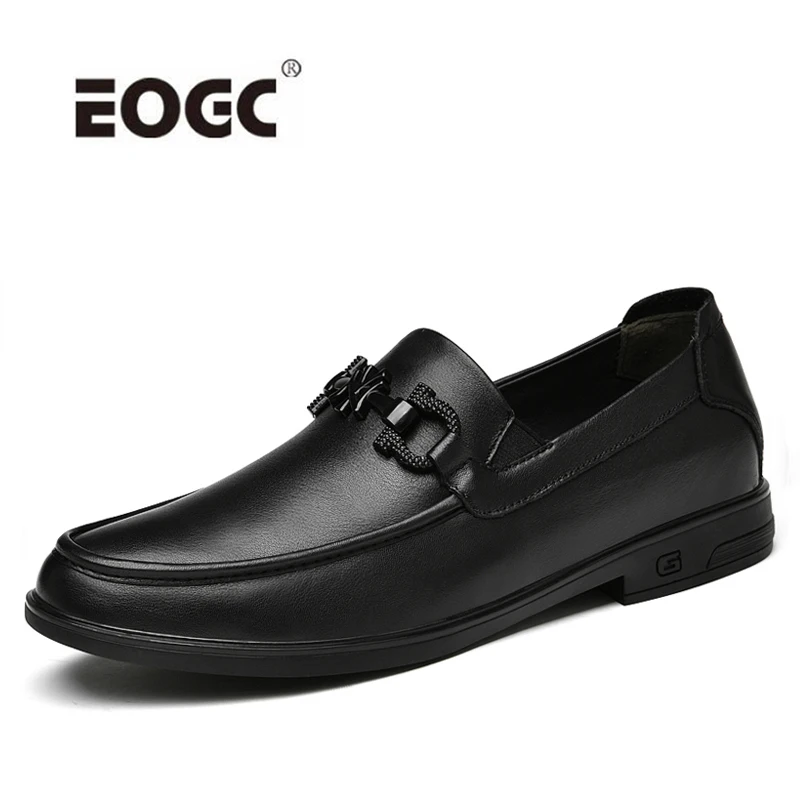 

Genuine Leather Men Dress Shoes Flats Classic Outdoor Oxford Shoes Men Soft Comfort Walking Men Shoes Zapatos Hombre