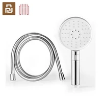 youpin dabai diiib 3 modes handheld shower nozzle head set 360 degree 120mm 53 water hole pvc powerful massage shower