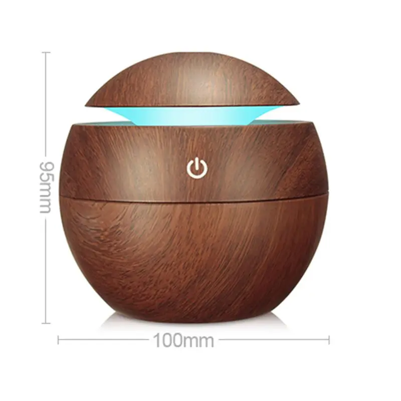 Увлажнитель-Ароматизатор воздуха ультразвуковой с питанием от USB и светодиодной