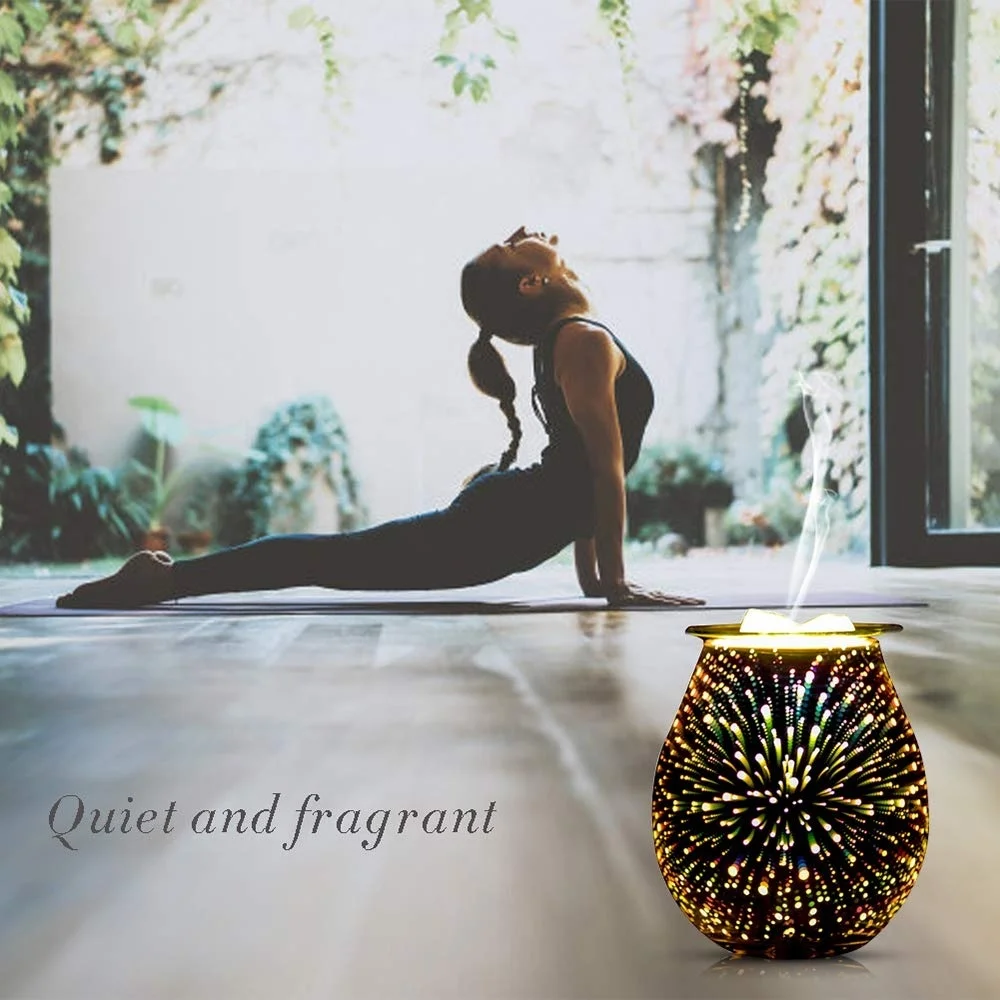 Эфирное масло диффузор электрический подогреватель Свечи Стеклянная Tart горелка