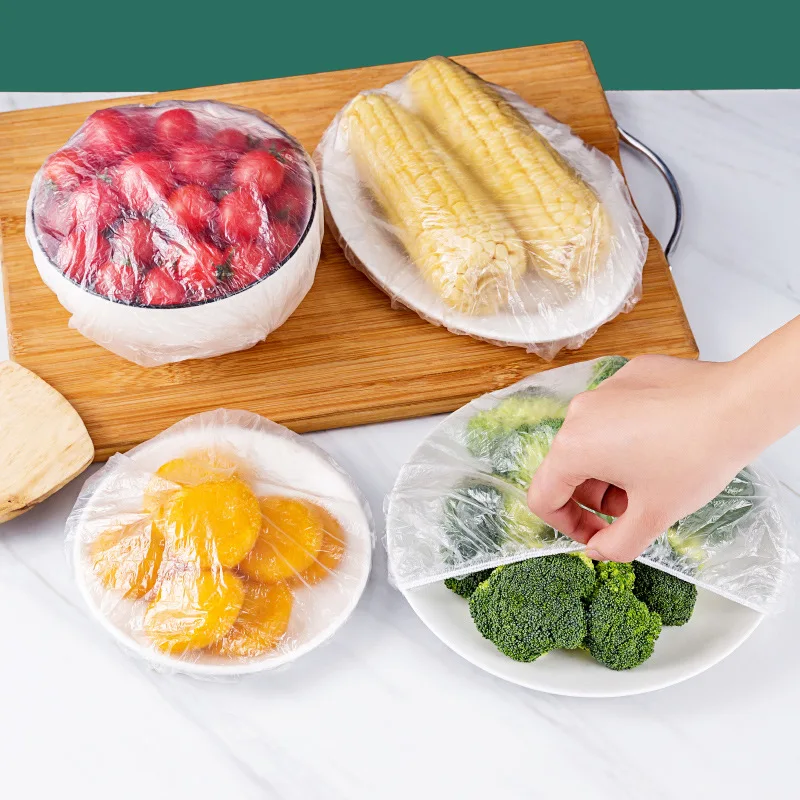 

100 шт./50 шт., многоразовые прочные крышки для пищевых продуктов