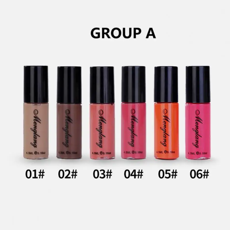 

6PCS Lip Glaze Velvet Matte Lipstick Waterproof Long Lasting Lip Gloss Moisturizing Lip Glaze Long Lasting Lip Makeup TSLM1
