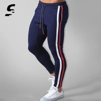 men joggers sport pants running skinny pants mens cotton gym fitness trousers training tracksuit bottoms bodybuilding sweatpants