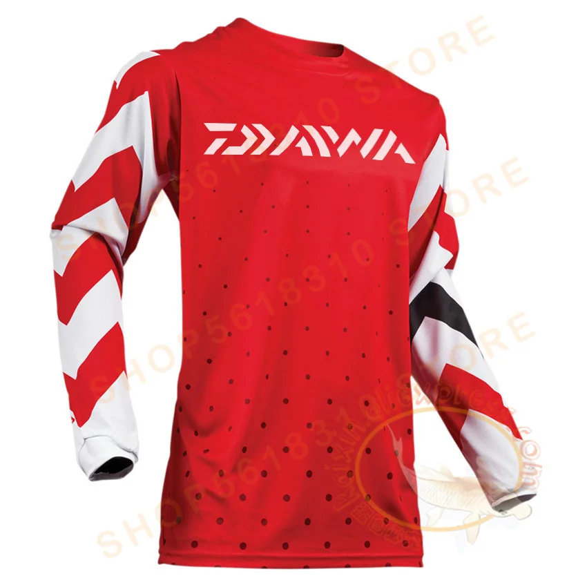 

2020 New Summer Men Fishing Shirt Breathable Hygroscopicity Quick Dry Anti-UV Fishing Clothing XS-5XL Fishing Jerseys