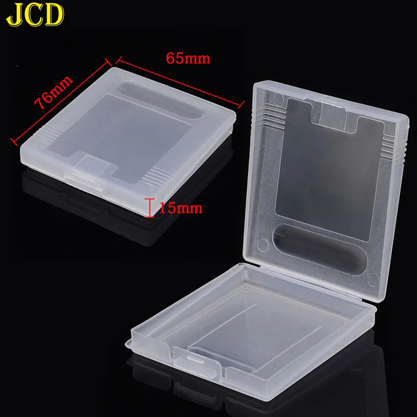 

JCD 10~100pcs Game Cartridge Plastic Cases Game Cards Storage Box For Nintend GameBoy Pocket GBC GBP Protector Holder Cover Shel