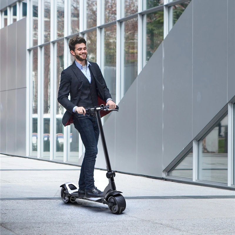 ЕС сток Mercane Widewheel широкое колесо KickScooter 48 в 500 Вт/1000 Вт Двойной Мотор Складной умный электрический скутер Ховерборд