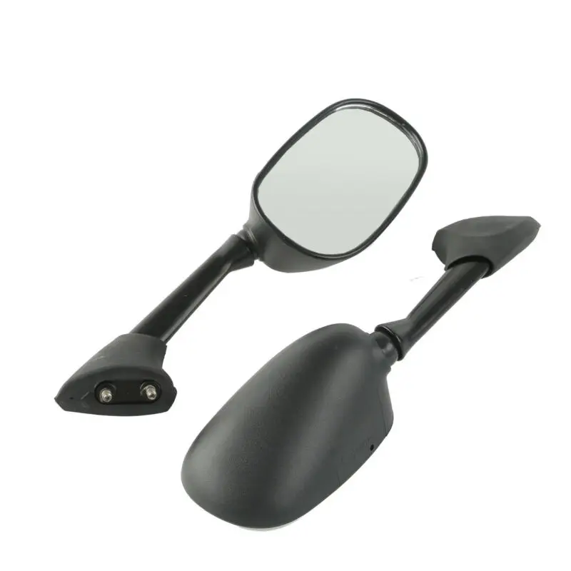Motorcycle Pair Black Side Rear View Mirrors For YAMAHA YZF-R1 2007-2008 2000-2001 YZF R6 2006-2007