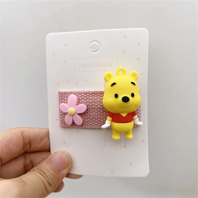 Disney 1 шт. с рисунком из мультфильма Микки заколка для волос в Корейском стиле