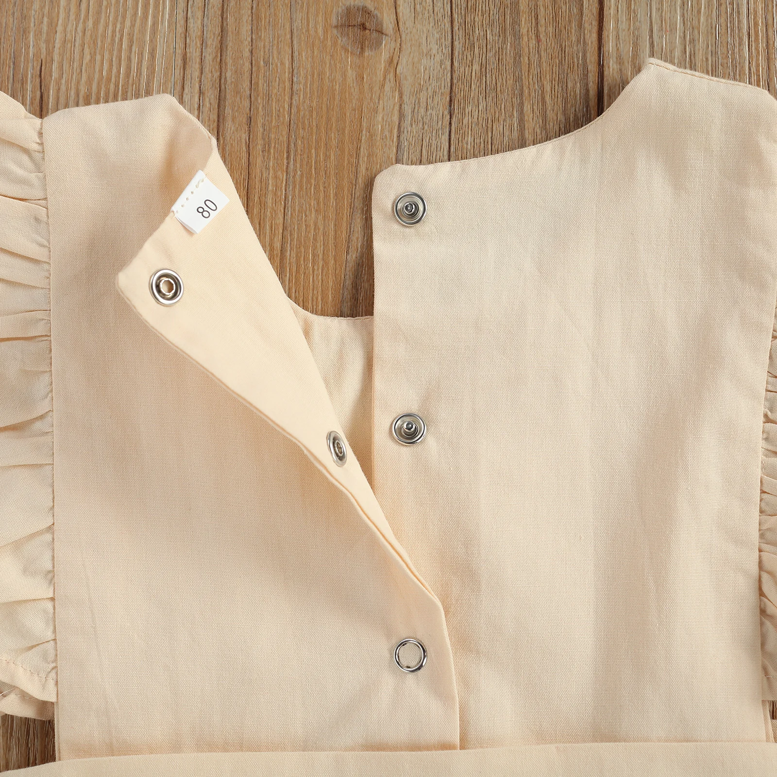 

2 Pcs Infant Baby Girls Set Fly Sleeve Rainbow Embroidery Print Romper Skirt Solid Bow Knot Headband Toddler Clothing 3-12M