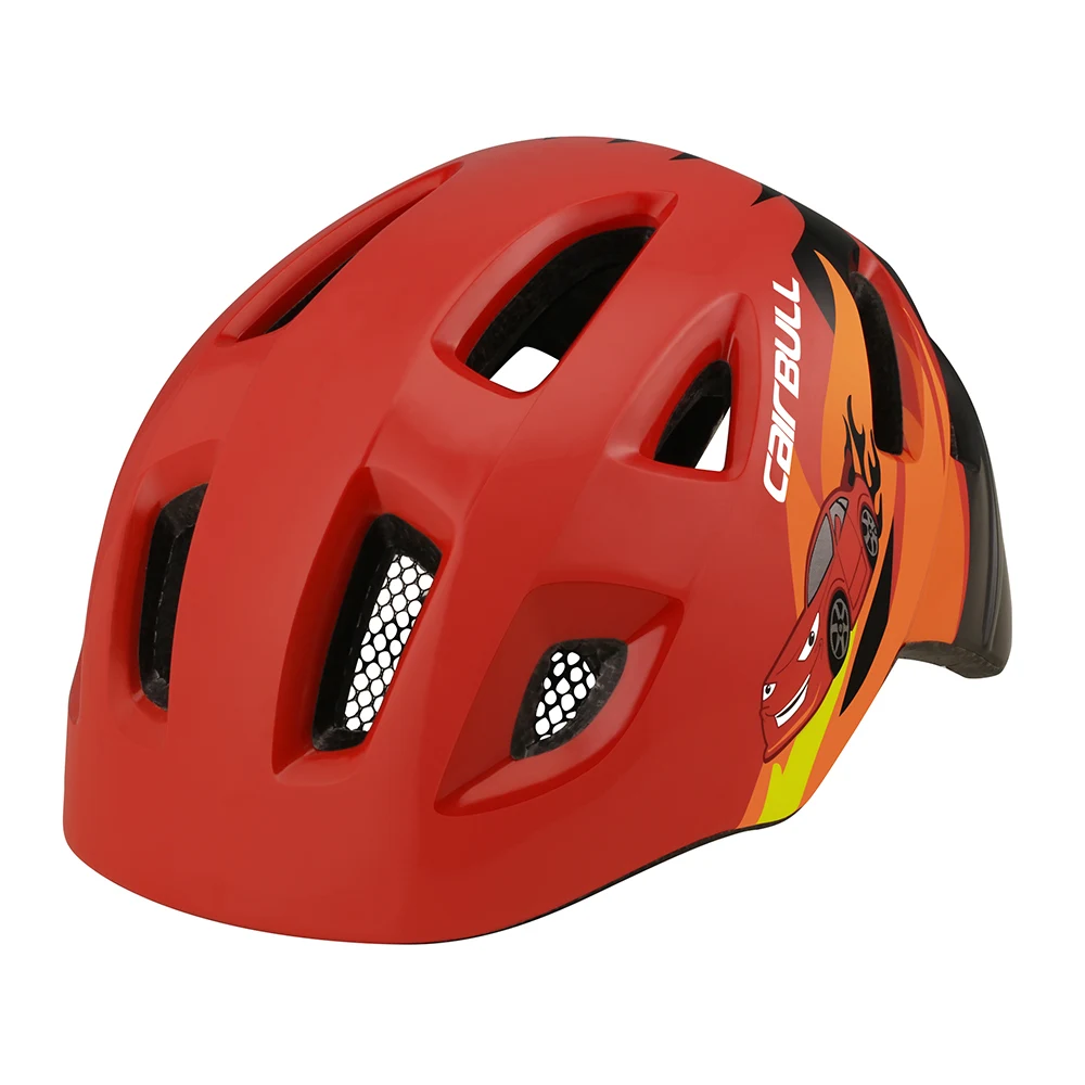 Детский ездовой велосипедный шлем с задсветильник онарем для мальчиков и