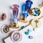 Восковые штампы для запечатывания, в скандинавском стиле, для приглашения на Рождество, подарок