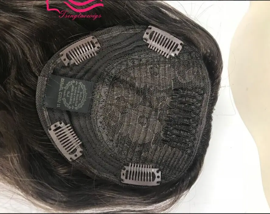 Alishevy fineseuropean virgin hair машина сделанная Топпер, кусок волос иудейские волосы kippah осень Топпер
