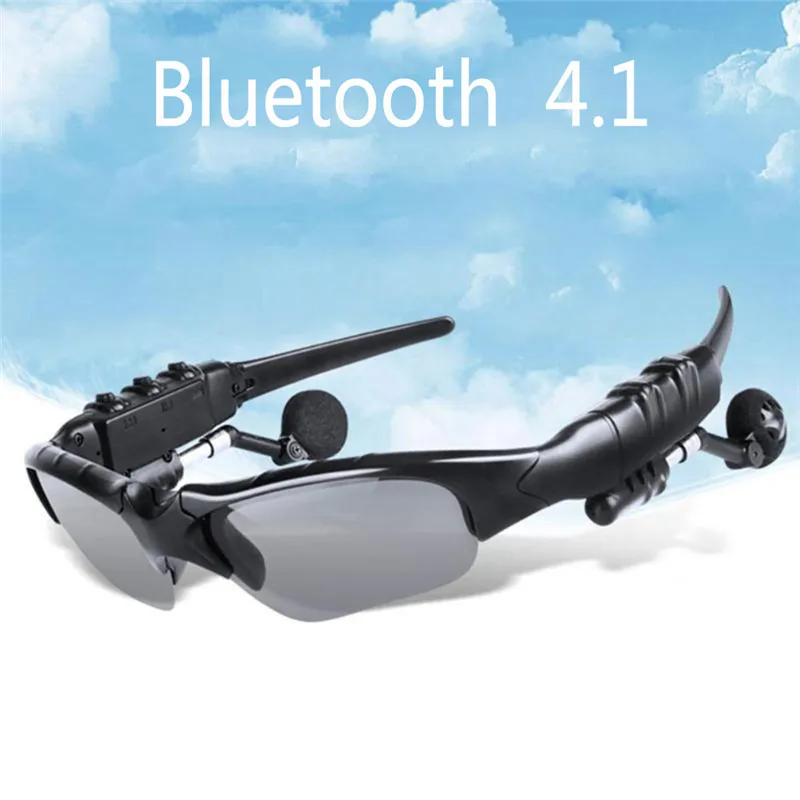 Smart Wireless Bluetooth-compatible Outdoor Sport Google Sunglasses With Headphones Earphones Phone Driving MP3 Music | Автомобили и