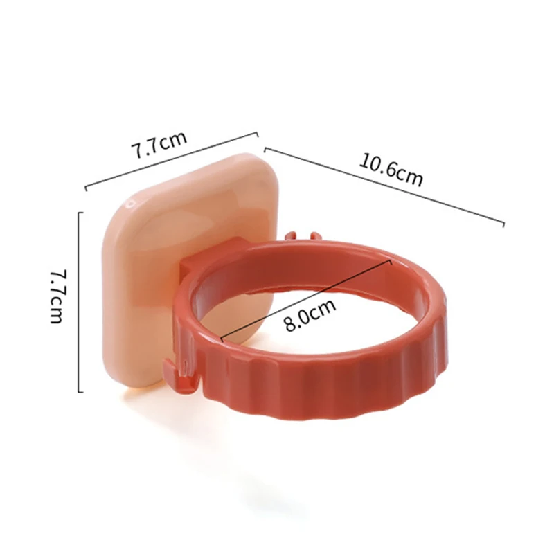 

1PC Hair Dryer Rack Waterproof Simple Non-Punching Seamless Paste Storage Rack For Household Bathroom Universal Hair Dryer Rack