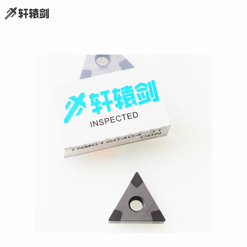 1 шт. TNMG160404 3T CBN вставки с наконечником PCB внешний токарный Indexable Insert жесткий