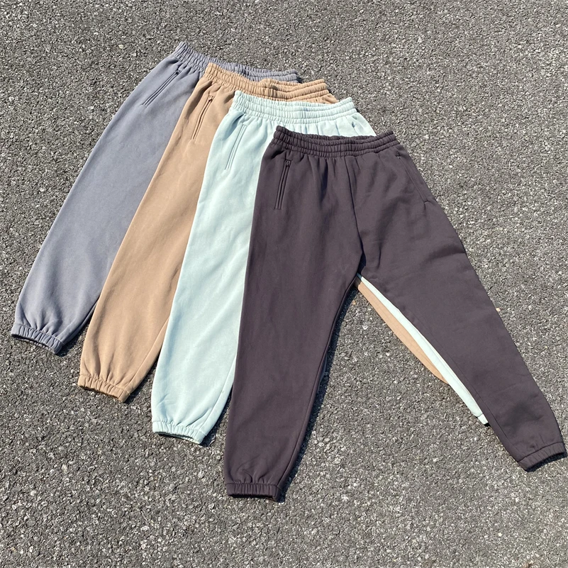 

Спортивные штаны большого размера 6 сезонов, новинка, мужские и женские высококачественные штаны Make Old Kanye West, брюки с завязками и начесом для...