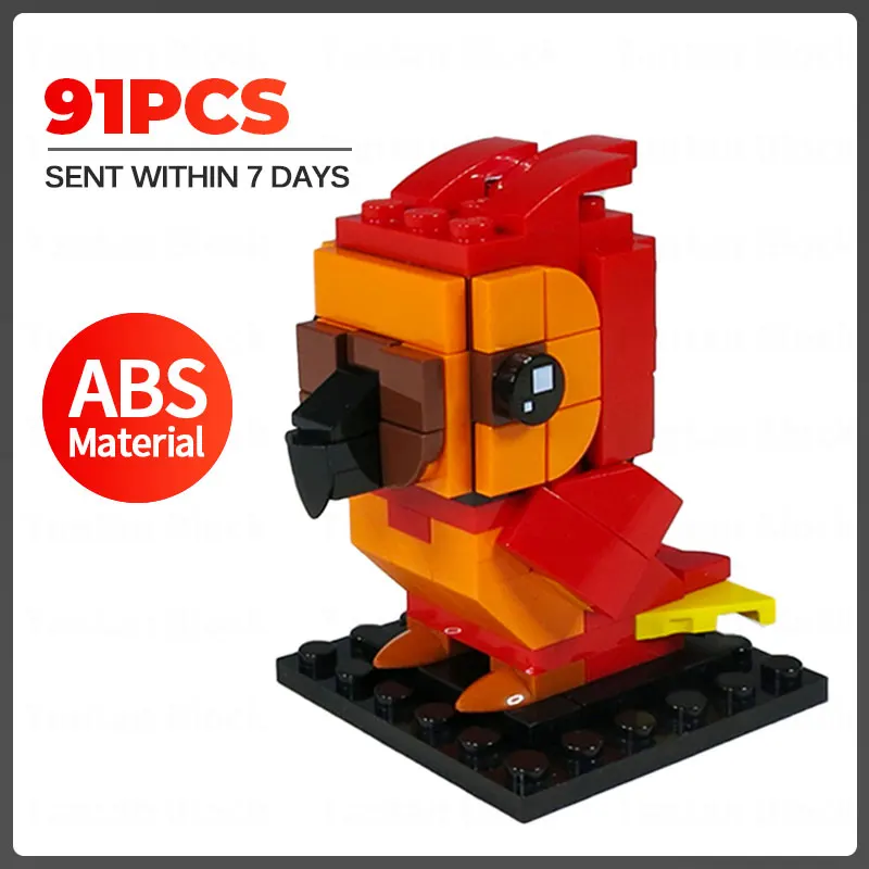 Фигурки MOC креативные из фильма Magice животные птицы модель фантастические