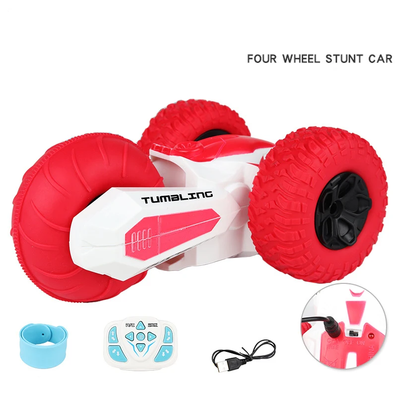

Remote Control Stunt Car Four-Wheel Drive off-Road Vehicle Toy Boy Electric Rolling Tilting Racing Car Rechargeable Car