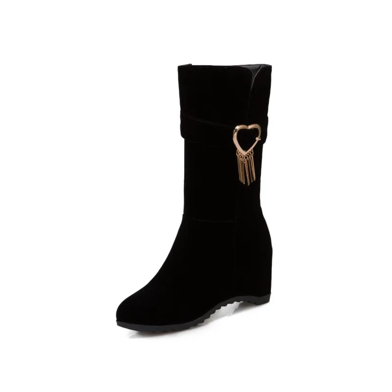 

Big Size Simple decorative boots boots women woman winter boots women women shoes botas