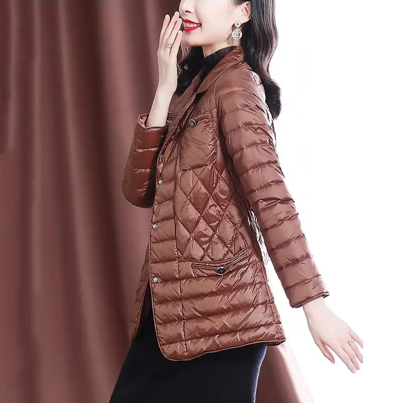 

Short Cotton Jacket Women 2020 Winter New Fashion Lightweight Down Cotton Jackets Abrigo Mujer Casual Warm Parka Overcoat Beige