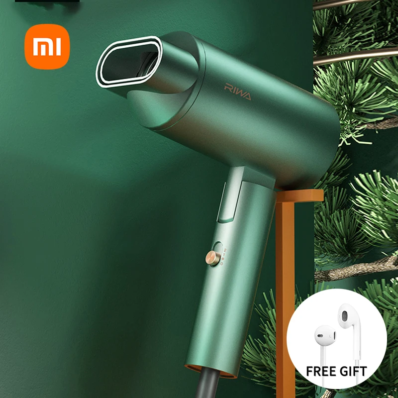 

Фен для волос Xiaomi Youpin, Профессиональный высокоскоростной фен, мощный Фен для дома, горячий и холодный воздух, отрицательный ионный фен, нови...