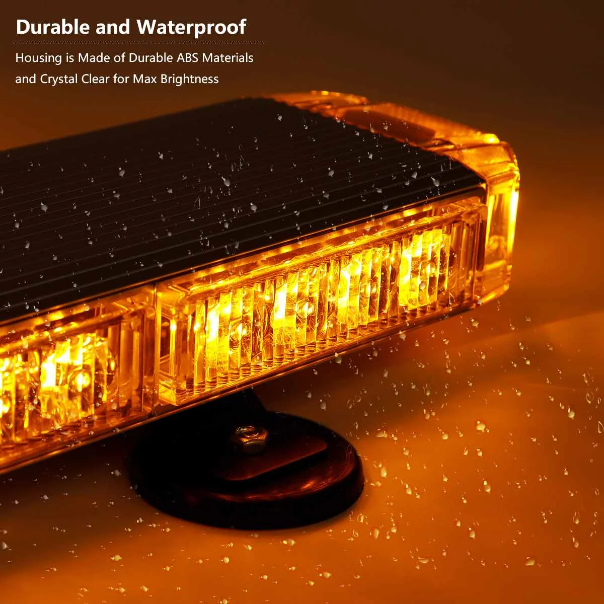 Автомобильный светодиодный стробоскоп с 22 &quotна 45 6&quot предупреждающий